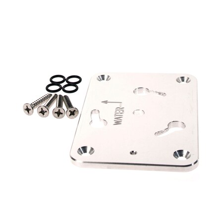 Panther Panther KPBQCKA King Pin Bow Base Kit - Clear, Anodized KPBQCKA